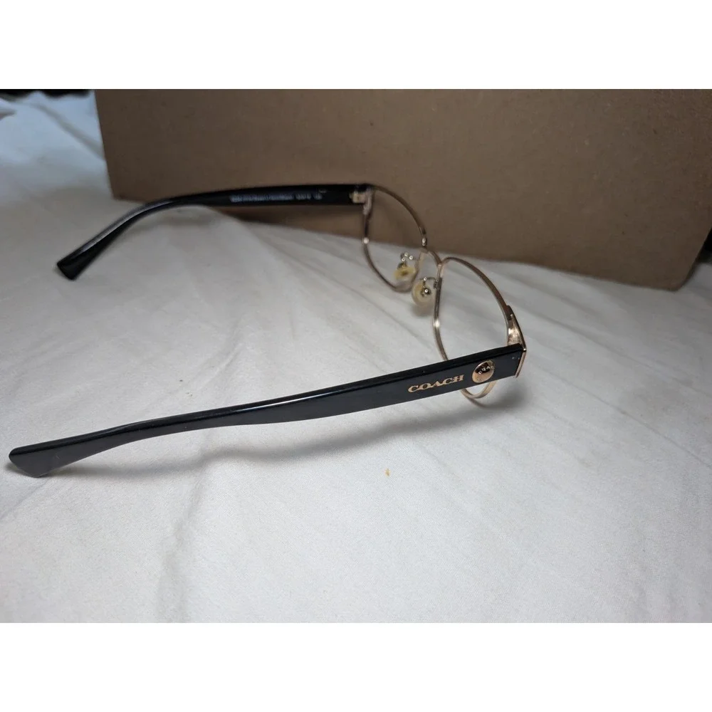 Coach Eyeglasses FRAME HC 5079 9256 (Wild Beast Lt Gold/Black) 53-16-135 FRAMES